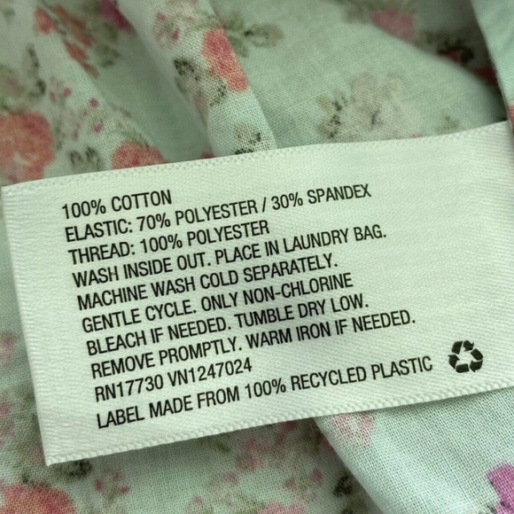 ✨💫💕 LoveShackFancy Adeline Mixed Floral Print Smocked Ruffle Mini Dress 💕💫✨ - Picture 9 of 16